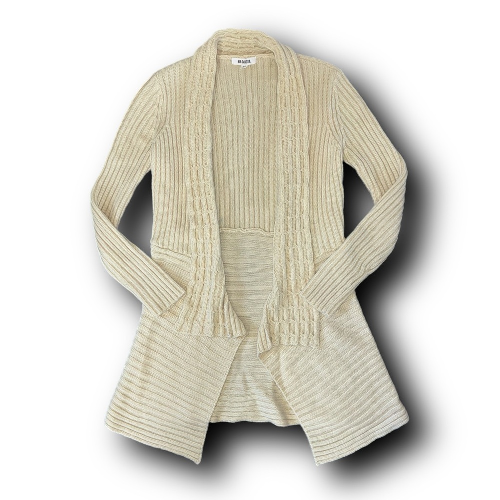 BB Dakota Cream Knit Cardigan Coastal
Grandma Fisherman Fall Vibes